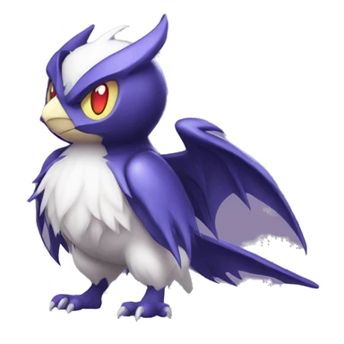 Edgy Cool Kawaii Noibat-Absol-Pokémon Full Body sticker