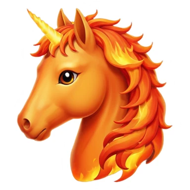 fire horse sticker