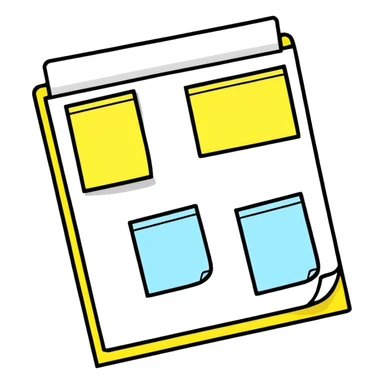 Sticky notes sticker