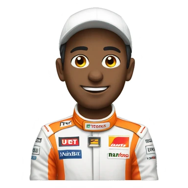 Formula 1 driver sticker