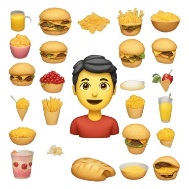 video maker food sticker