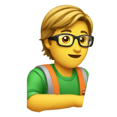 Editing a video on a laptop sticker