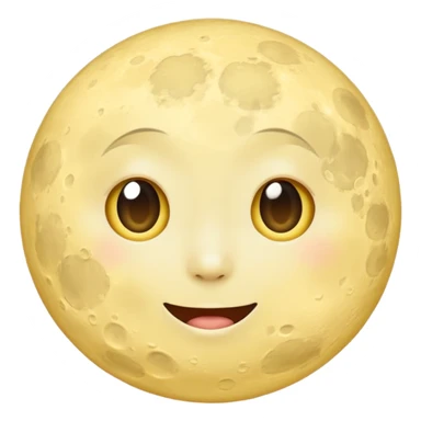moon sticker