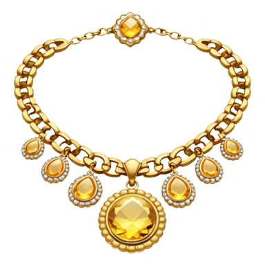 Gold jewellery sticker