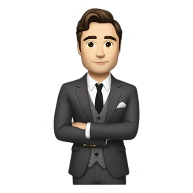 Chuck bass sticker