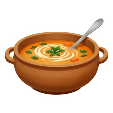 soup in clay sticker