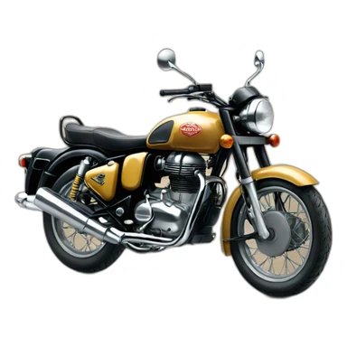 Royal Enfield Bike sticker