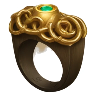 Lord of the rings ring sticker