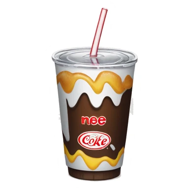 diet coke mcdonald's  sticker