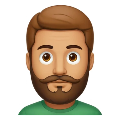 luigi mangione but with a beard sticker