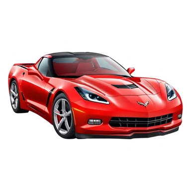 Corvette sticker