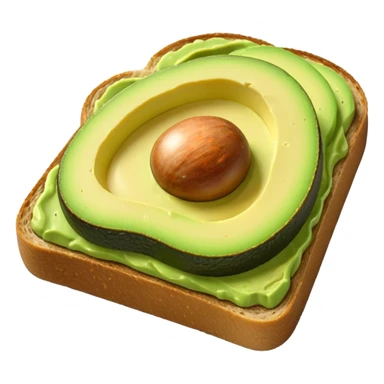 avocado toast  sticker