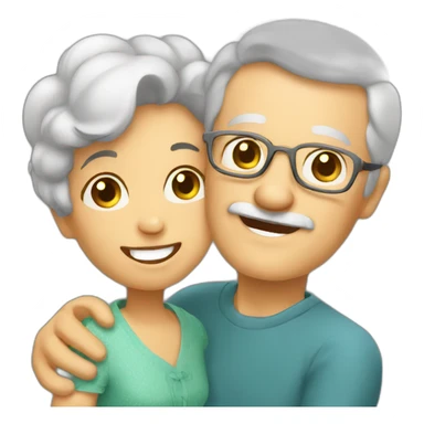 HAPPY GRANDPARENTS sticker