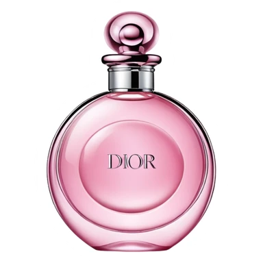 Pink Dior perfume sticker