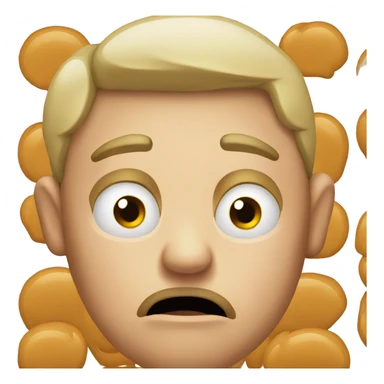 emoji that looks disgusted sticker