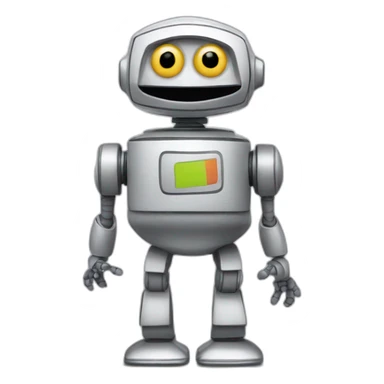 sesame street robot puppet sticker