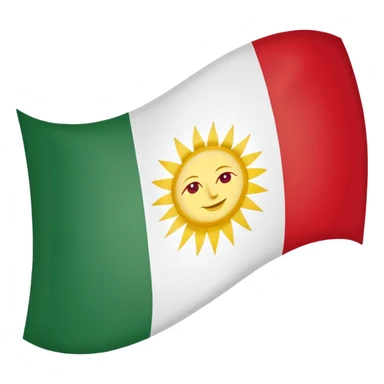 Kurdistan flag. sticker