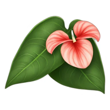 anthurium sticker