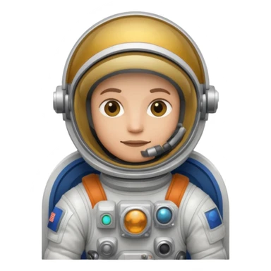 Make a astronaut with a raygun sticker