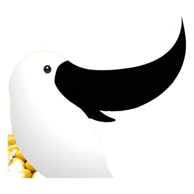 گربه ی چاقی که لبخند ملیحی  زده و به طور مشکوک شده به جلو نگاه میکند sticker