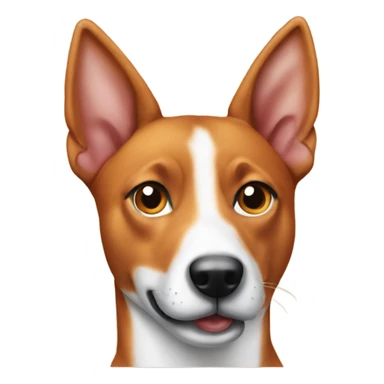 Pizza basenji sticker