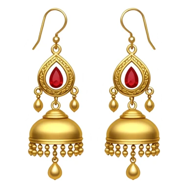 Little jhumka emoji sticker