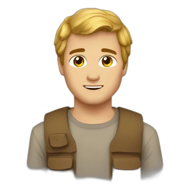 Peeta Melark sticker