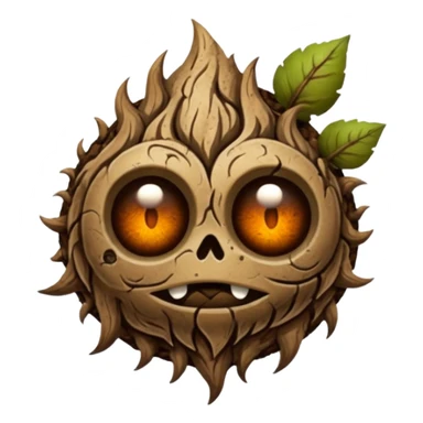 dirt elemental tattoo motif sticker