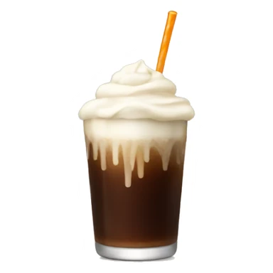 Root beer float sticker