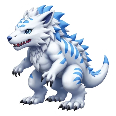 Garurumon (full body) sticker