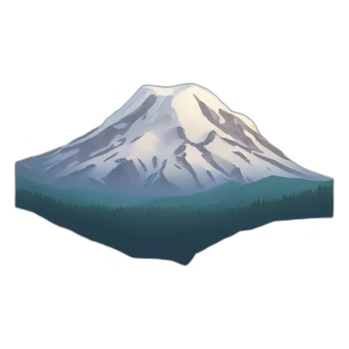 Rainier mount sticker