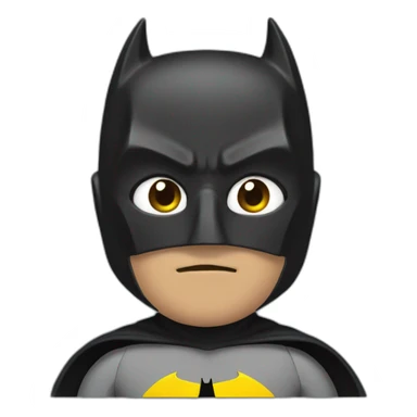 Spanish batman sticker