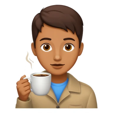 Khepresh god drink coffee sticker