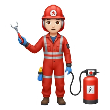 full bady red electrshn filing hot water  sticker