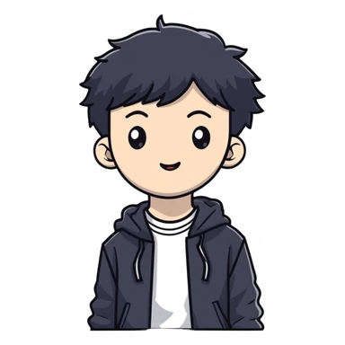 Bang Chan from Stray Kids, K-pop idol sticker