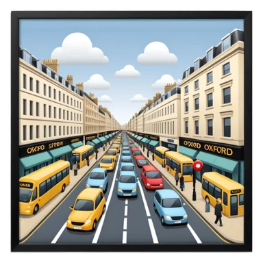 oxford street panneau sticker