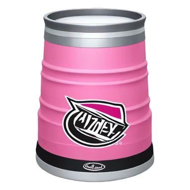 Pink stanley cup sticker