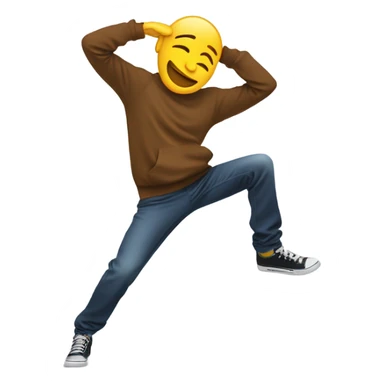 Dabbing dance move  sticker