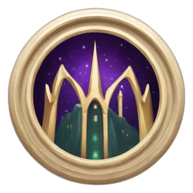 Ministry of magic logo sticker