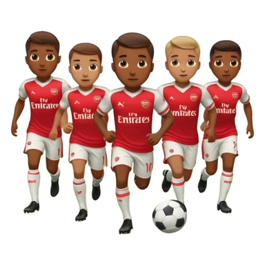 arsenal fotboll team sticker