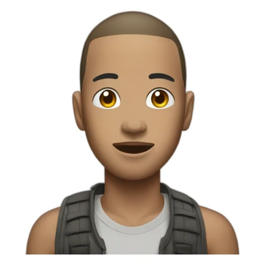 Kreva who the japanese rapper sticker