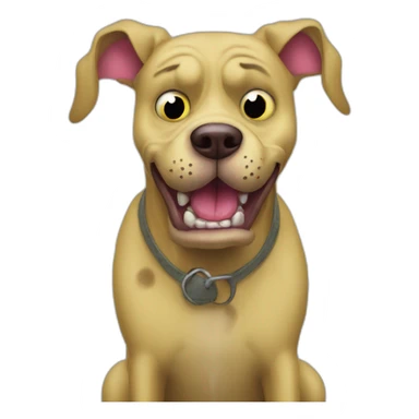 courage the cowardly dog sticker