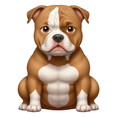 Amarican bully dog sticker