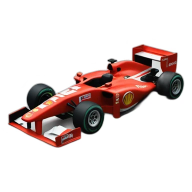 Formule 1 Voiture sticker