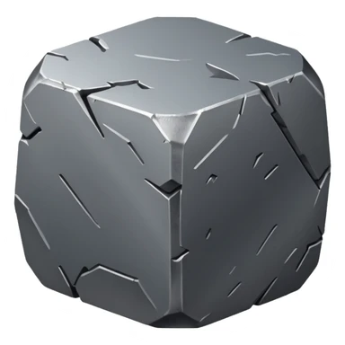 generate ultra realistic aluminum ore sticker