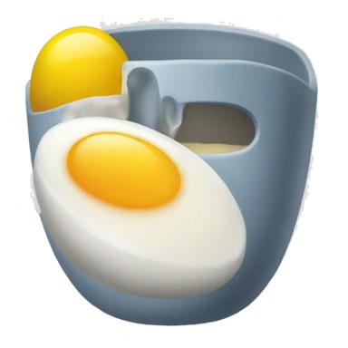 Licuadora con huevo sticker