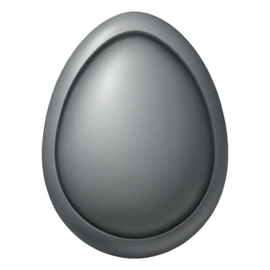 a stone egg sticker