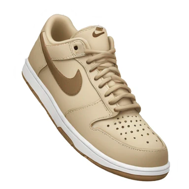 Beige Nike shoes  sticker