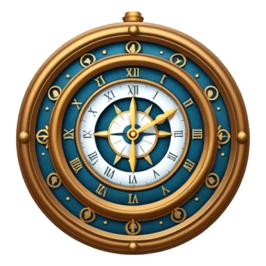 astronomical clock sticker