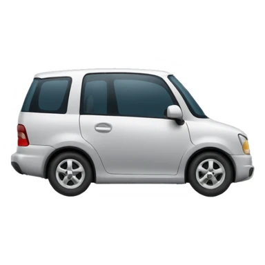 Car without any doors sticker